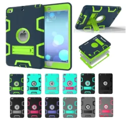 Stylish Shockproof IPad 2 3 4 Case Cover Heavy Duty Kids 3-in-1 Apple