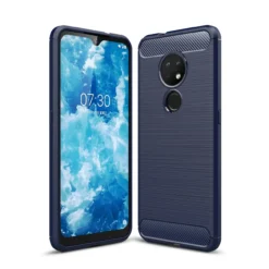 Slim Case For Nokia 7.2 Carbon Fibre Soft Cover