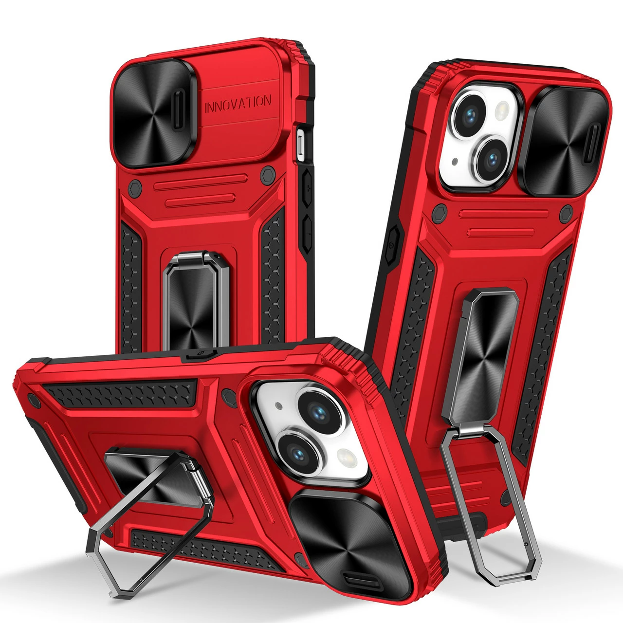 Shockproof IPhone 13 Heavy Duty Case Lens Cover Apple Ring Holder 14 Shockproof IPhone 13 Heavy Duty Case Lens Cover Apple Ring Holder - Image 14