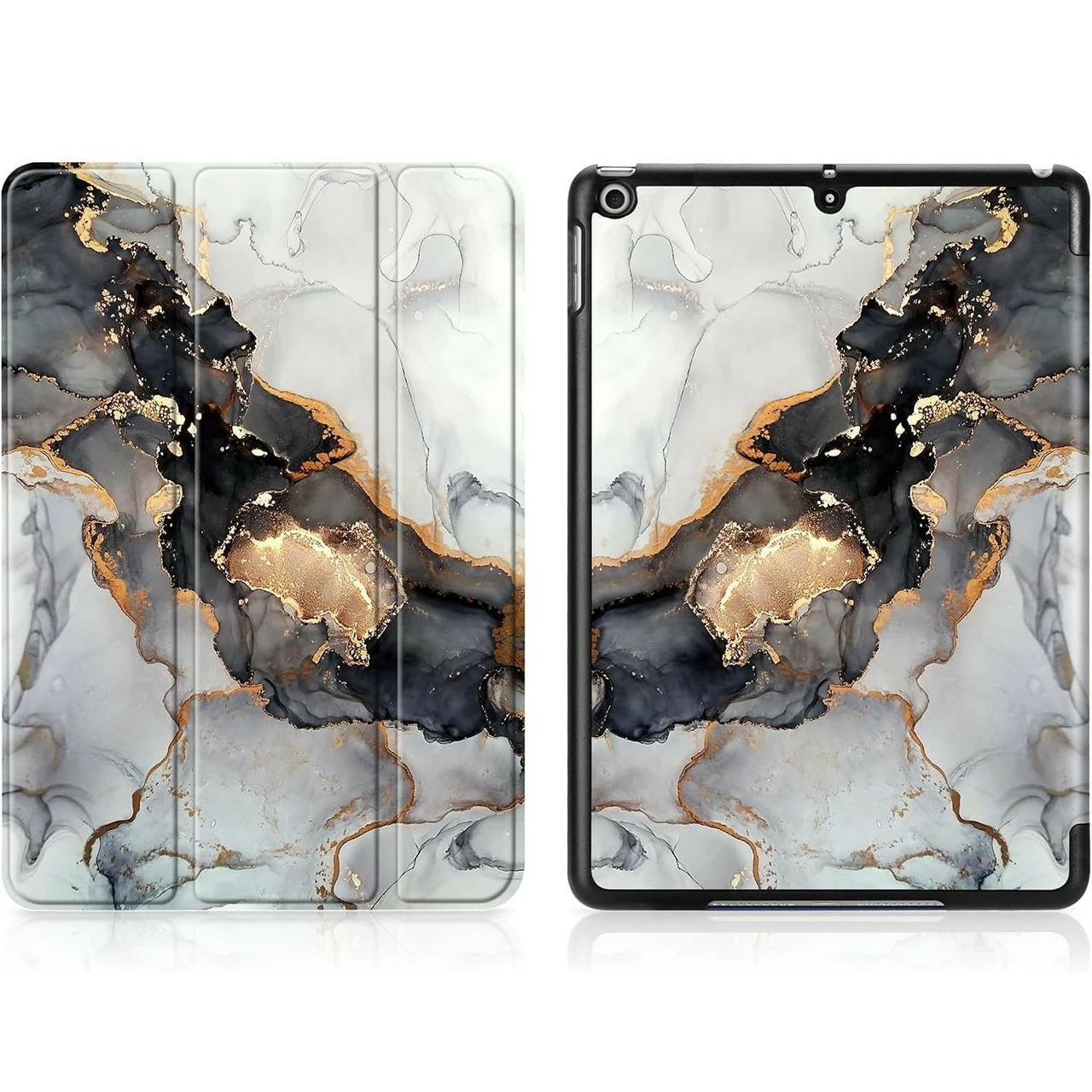 IPad Air 5 10.9" 2022 Smart Case Cover Hard Back Apple Air5 Marble 14 IPad Air 5 10.9" 2022 Smart Case Cover Hard Back Apple Air5 Marble - Image 14