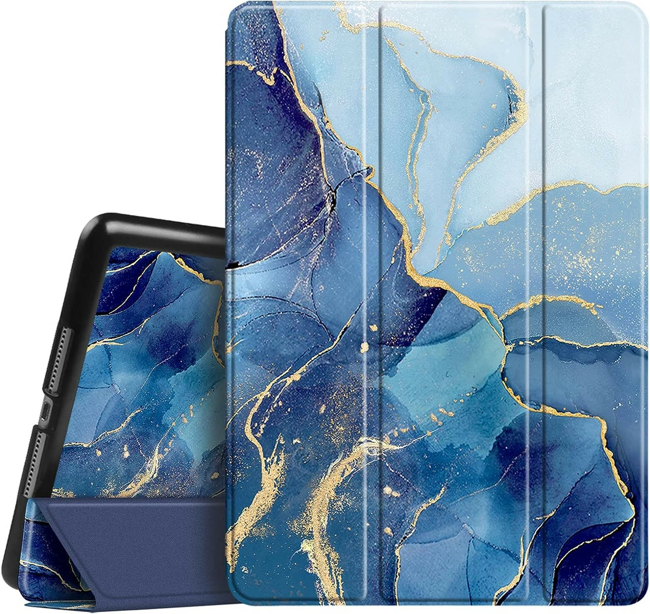 IPad Air 5 10.9" 2022 Smart Case Cover Hard Back Apple Air5 Marble 3 IPad Air 5 10.9" 2022 Smart Case Cover Hard Back Apple Air5 Marble - Image 3