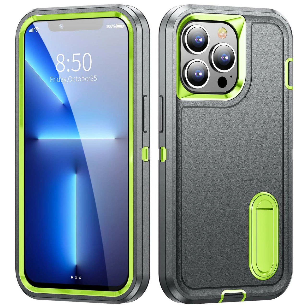 Shockproof IPhone 13 Pro Max Case Cover Heavy Duty With Stand Apple 8 Shockproof IPhone 13 Pro Max Case Cover Heavy Duty With Stand Apple - Image 8