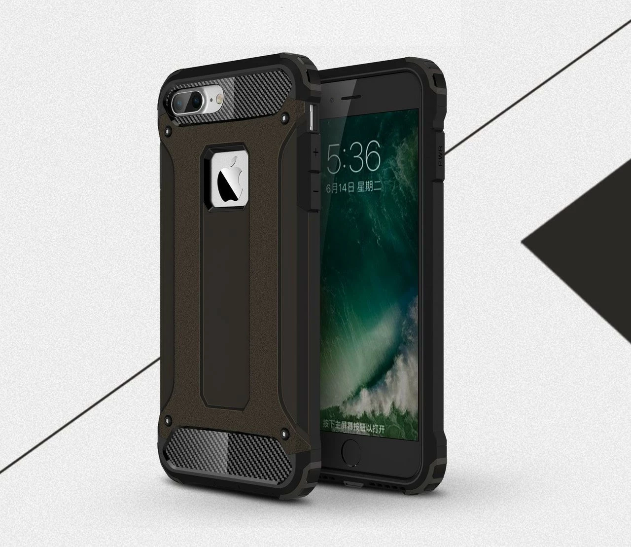 Shockproof IPhone 8 Plus 7 Pls Heavy Duty Case Cover Tough Apple 8+ 7+ 3 Shockproof IPhone 8 Plus 7 Pls Heavy Duty Case Cover Tough Apple 8+ 7+ - Image 3