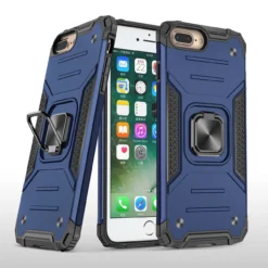 Shockproof IPhone 7+ 8+ Plus Heavy Duty Case Cover Tough Apple Ring