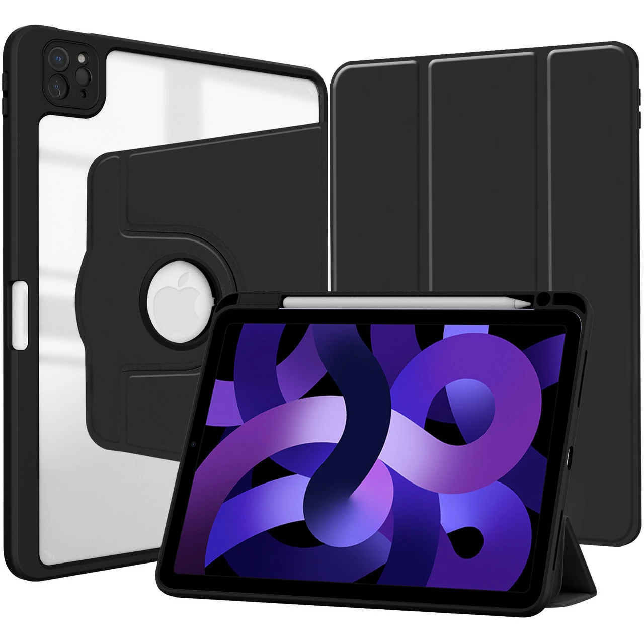 IPad Pro 11" (2022) 4th Gen 360 Rotate Case Cover Pencil Holder Apple 3 IPad Pro 11" (2022) 4th Gen 360 Rotate Case Cover Pencil Holder Apple - Image 3