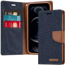 Goospery IPhone 13 Pro Max Canvas Fabric Flip Wallet Case Cover Apple 21 Goospery IPhone 13 Pro Max Canvas Fabric Flip Wallet Case Cover Apple -cell phone Shop 6 gb 45244 81431 34363.1634339734.1280.1280
