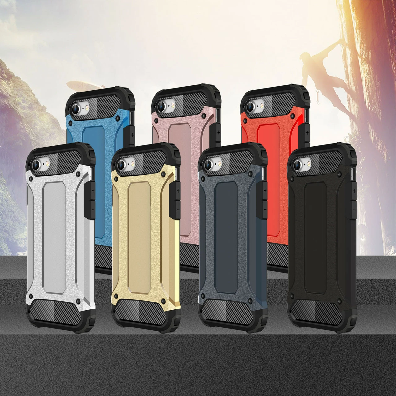 Shockproof IPhone 8 7 Heavy Duty Case Cover Tough Apple Skin IPhone8 10 Shockproof IPhone 8 7 Heavy Duty Case Cover Tough Apple Skin IPhone8 - Image 10