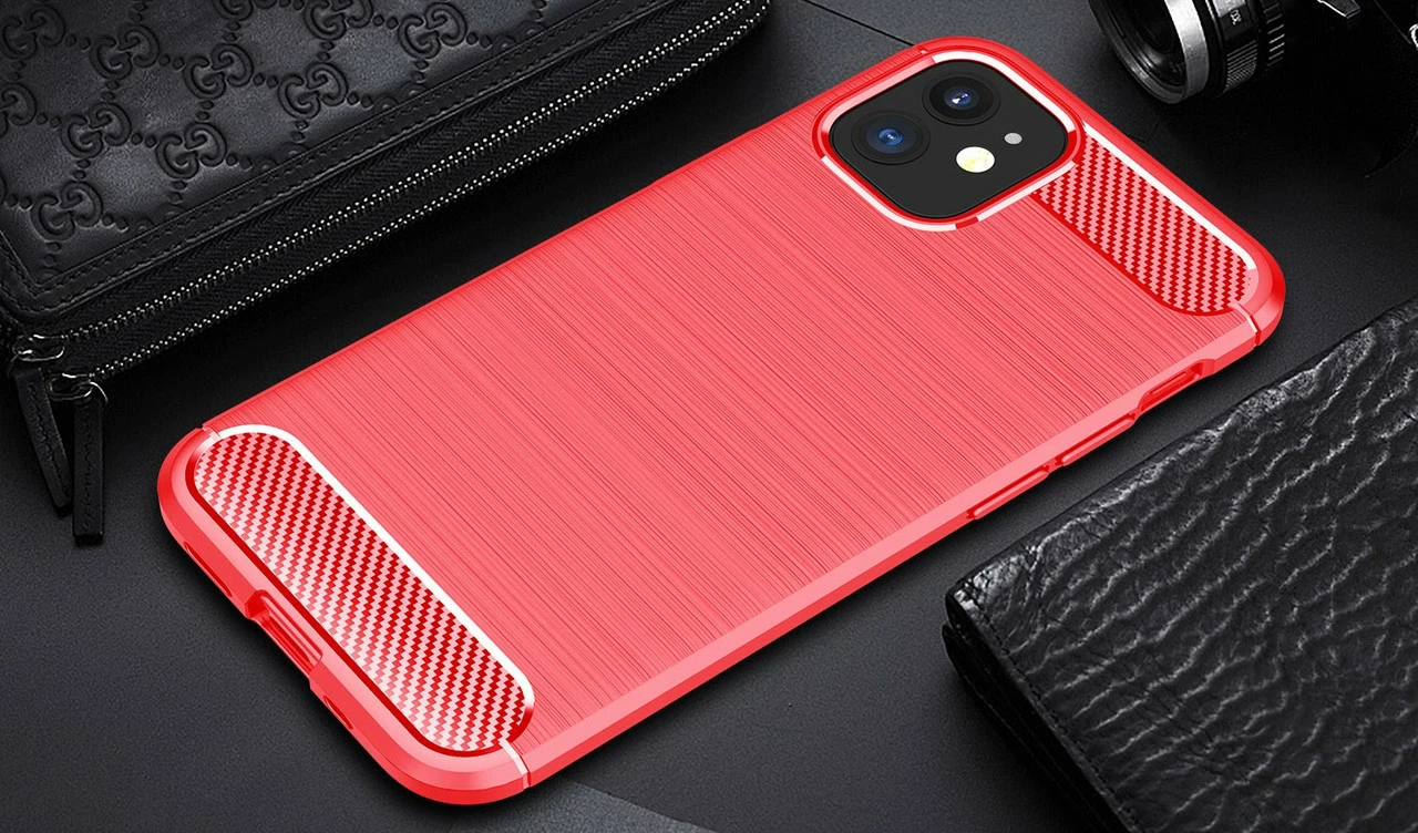 Slim IPhone 12 Mini Shockproof Soft Carbon Case Cover Apple Skin 2020 8 Slim IPhone 12 Mini Shockproof Soft Carbon Case Cover Apple Skin 2020 - Image 8