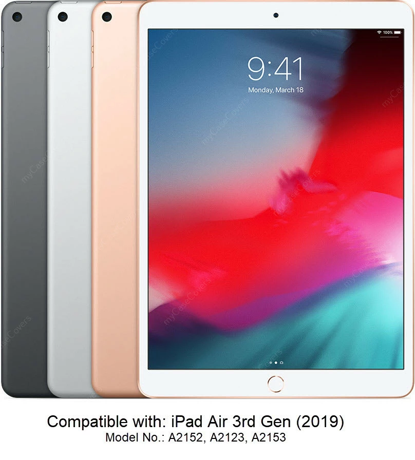 Slim IPad Air 3 10.5" (2019) Bluetooth Keyboard Case Cover Apple Air3 2 Slim IPad Air 3 10.5" (2019) Bluetooth Keyboard Case Cover Apple Air3 - Image 2