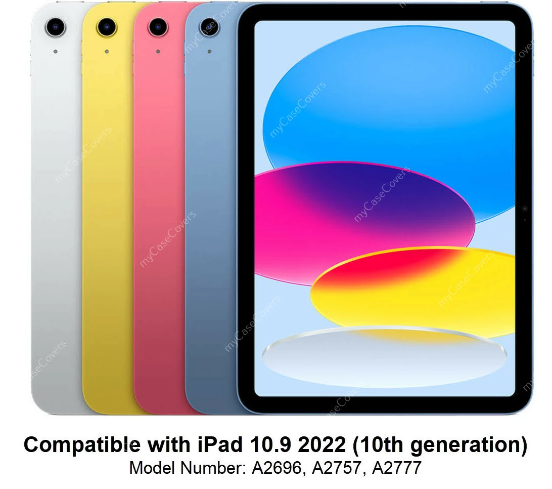 IPad 10.9" 2022 10th Gen Smart Folio Leather Case Cover Apple IPad10 2 IPad 10.9" 2022 10th Gen Smart Folio Leather Case Cover Apple IPad10 - Image 2