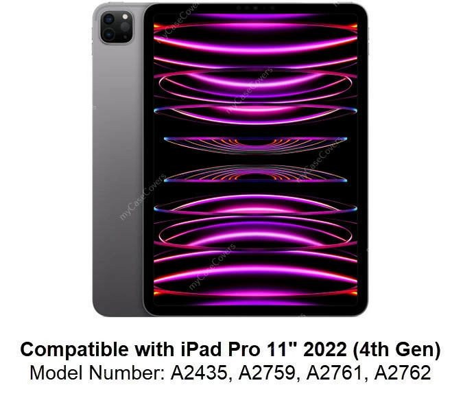 IPad Pro 11" (2022) 4th Gen 360 Rotate Case Cover Pencil Holder Apple 2 IPad Pro 11" (2022) 4th Gen 360 Rotate Case Cover Pencil Holder Apple - Image 2