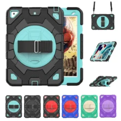 Shockproof Strap IPad 10.2" 2020 8th Gen Kids Apple Case Cover SPMan