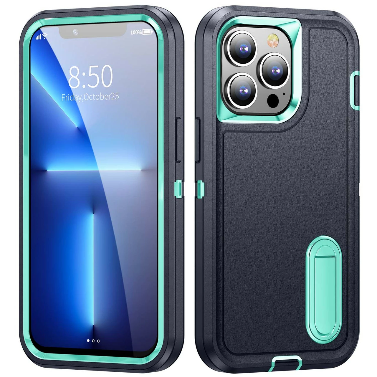 Shockproof IPhone 13 Pro Max Case Cover Heavy Duty With Stand Apple 6 Shockproof IPhone 13 Pro Max Case Cover Heavy Duty With Stand Apple - Image 6