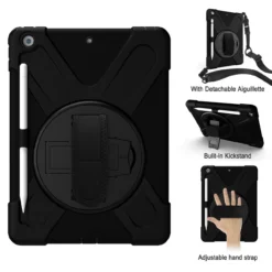 Heavy Duty Strap IPad 10.2 2019 7th Gen Apple Shockproof Case Cover 24 Heavy Duty Strap IPad 10.2 2019 7th Gen Apple Shockproof Case Cover -cell phone Shop bk 0 01598.1574144128.1280.1280
