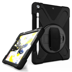 Heavy Duty Strap IPad 10.2 2019 7th Gen Apple Shockproof Case Cover 26 Heavy Duty Strap IPad 10.2 2019 7th Gen Apple Shockproof Case Cover -cell phone Shop bk 2 27437.1574144128.1280.1280