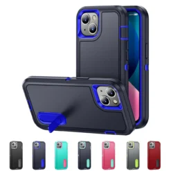 Shockproof IPhone 13 Case Cover Heavy Duty With Stand Apple IPhone13