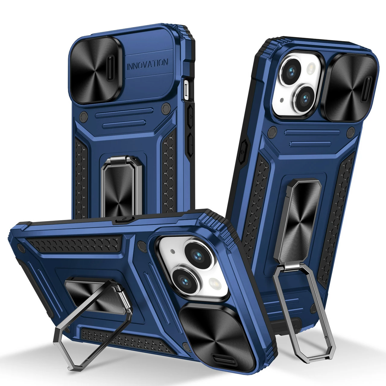 Shockproof IPhone 13 Heavy Duty Case Lens Cover Apple Ring Holder 13 Shockproof IPhone 13 Heavy Duty Case Lens Cover Apple Ring Holder - Image 13