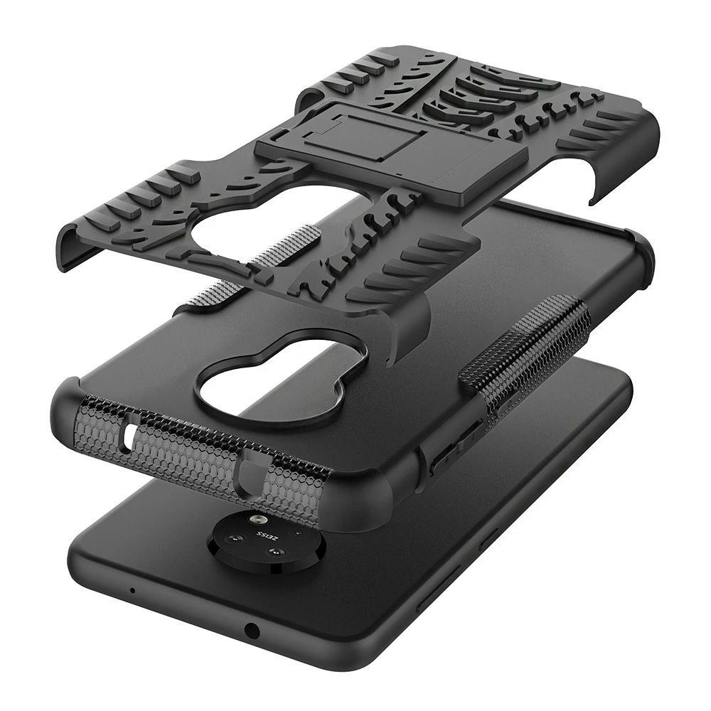 Heavy Duty Nokia 7.2 Mobile Phone Shockproof Case Cover Tough Rugged 5 Heavy Duty Nokia 7.2 Mobile Phone Shockproof Case Cover Tough Rugged - Image 5