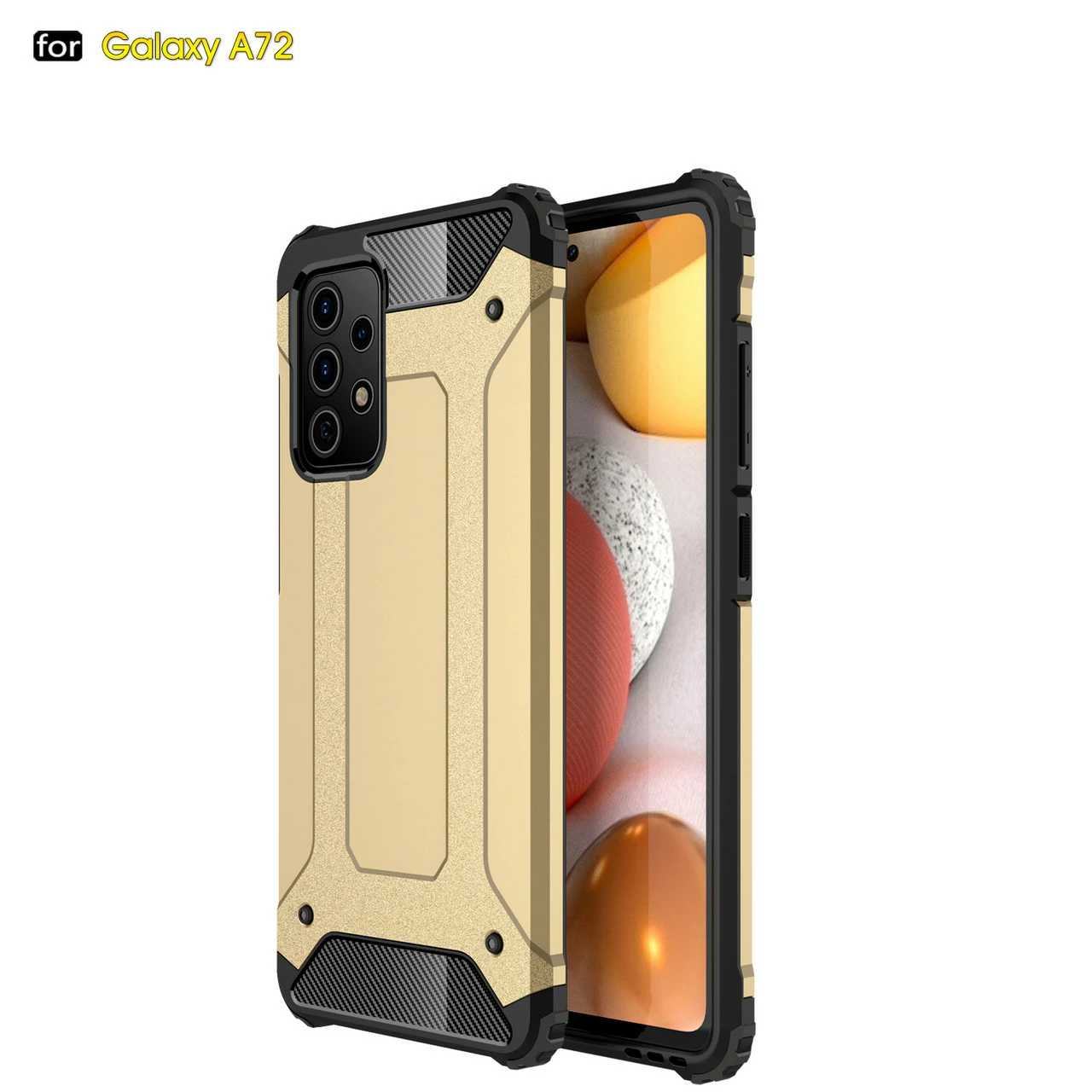 Shockproof Samsung Galaxy A72 4G 5G Heavy Duty Case Cover A725 A726 8 Shockproof Samsung Galaxy A72 4G 5G Heavy Duty Case Cover A725 A726 - Image 8