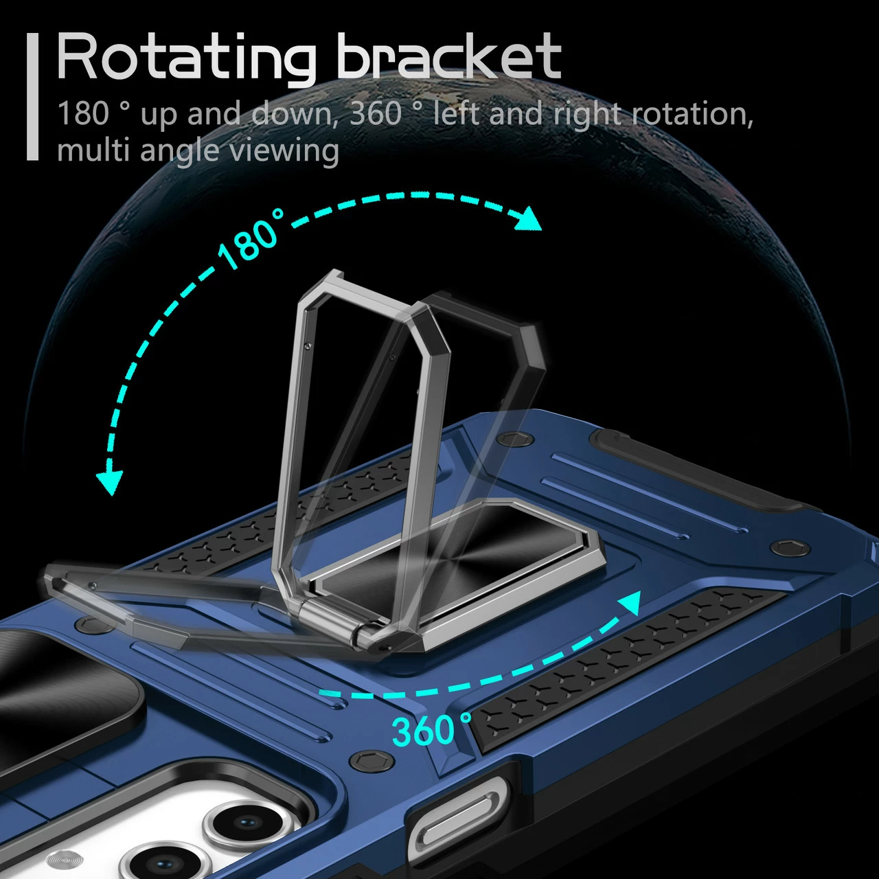 Shockproof Samsung Galaxy A13 5G Heavy Duty Tough Case Lens Cover A136 7 Shockproof Samsung Galaxy A13 5G Heavy Duty Tough Case Lens Cover A136 - Image 7