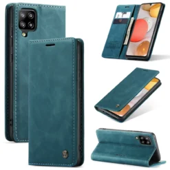 CaseMe Samsung Galaxy A42 5G Classic PU Leather Folio Case Cover A426