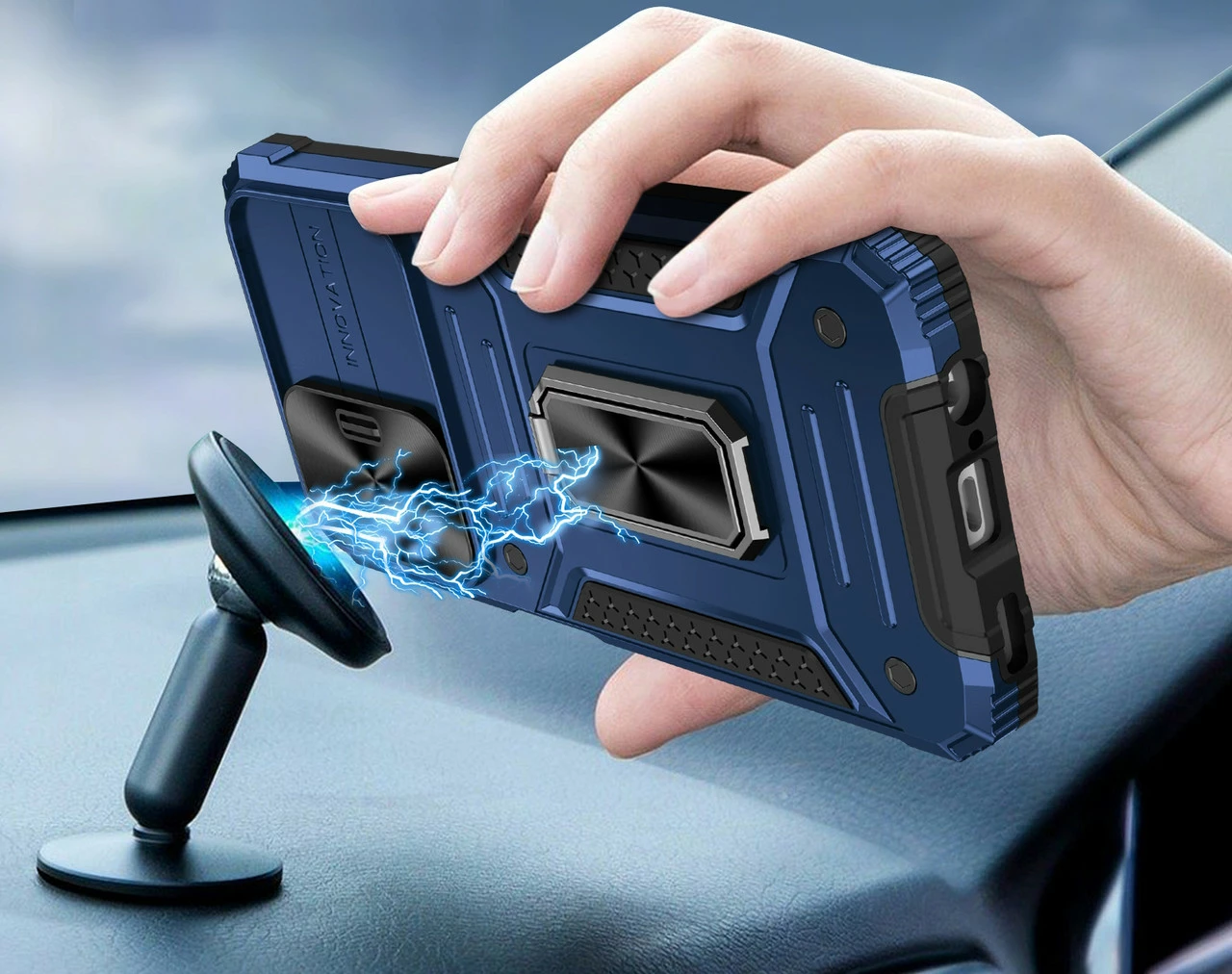 Shockproof Samsung Galaxy A13 5G Heavy Duty Tough Case Lens Cover A136 4 Shockproof Samsung Galaxy A13 5G Heavy Duty Tough Case Lens Cover A136 - Image 4