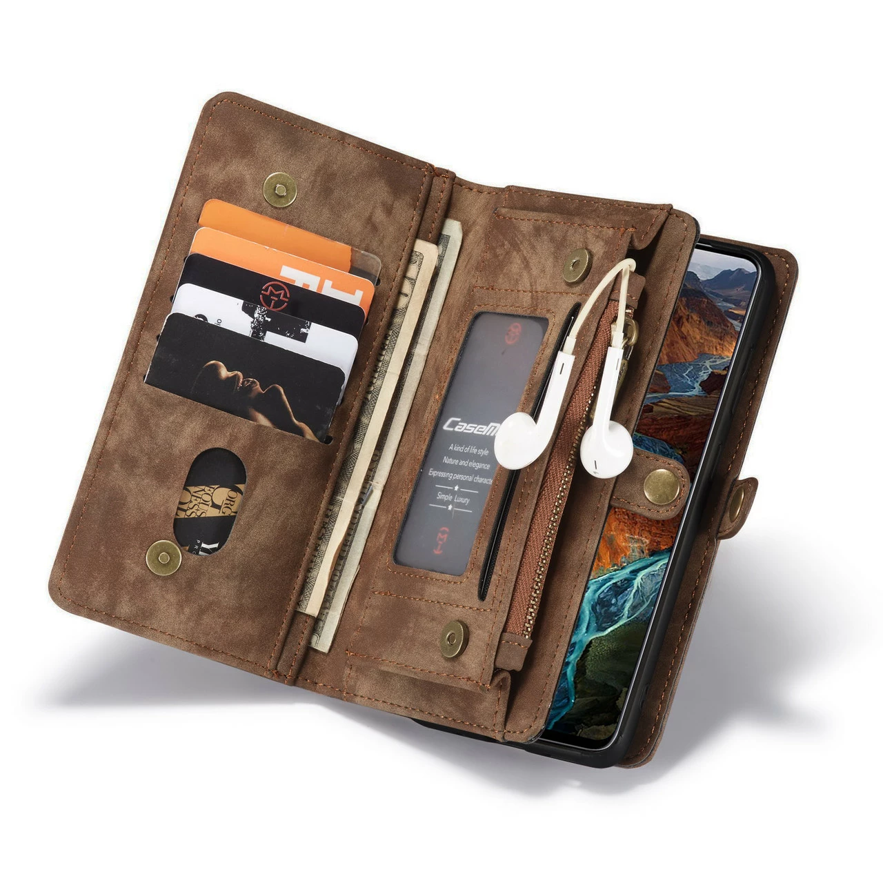 CaseMe 2-in-1 Samsung Galaxy A51 4G Detachable Case Wallet Cover A515 13 CaseMe 2-in-1 Samsung Galaxy A51 4G Detachable Case Wallet Cover A515 - Image 13