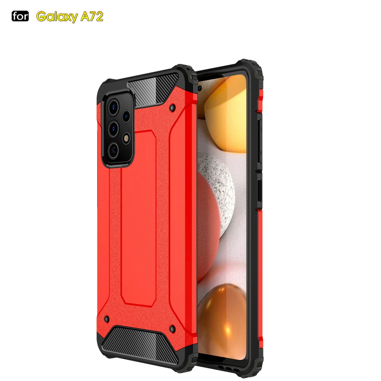 Shockproof Samsung Galaxy A72 4G 5G Heavy Duty Case Cover A725 A726 6 Shockproof Samsung Galaxy A72 4G 5G Heavy Duty Case Cover A725 A726 - Image 6