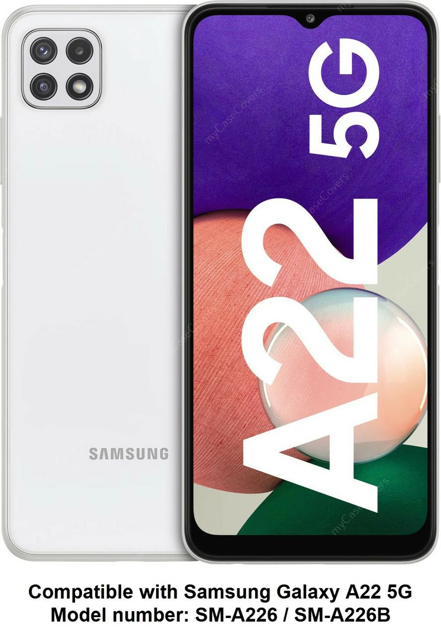 Slim Samsung Galaxy A22 5G 2021 Carbon Fibre Soft Case Cover A226 2 Slim Samsung Galaxy A22 5G 2021 Carbon Fibre Soft Case Cover A226 - Image 2