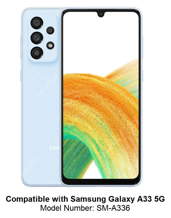 Folio Case Samsung Galaxy A33 5G PU Leather Cover Phone A336 2 Folio Case Samsung Galaxy A33 5G PU Leather Cover Phone A336 - Image 2