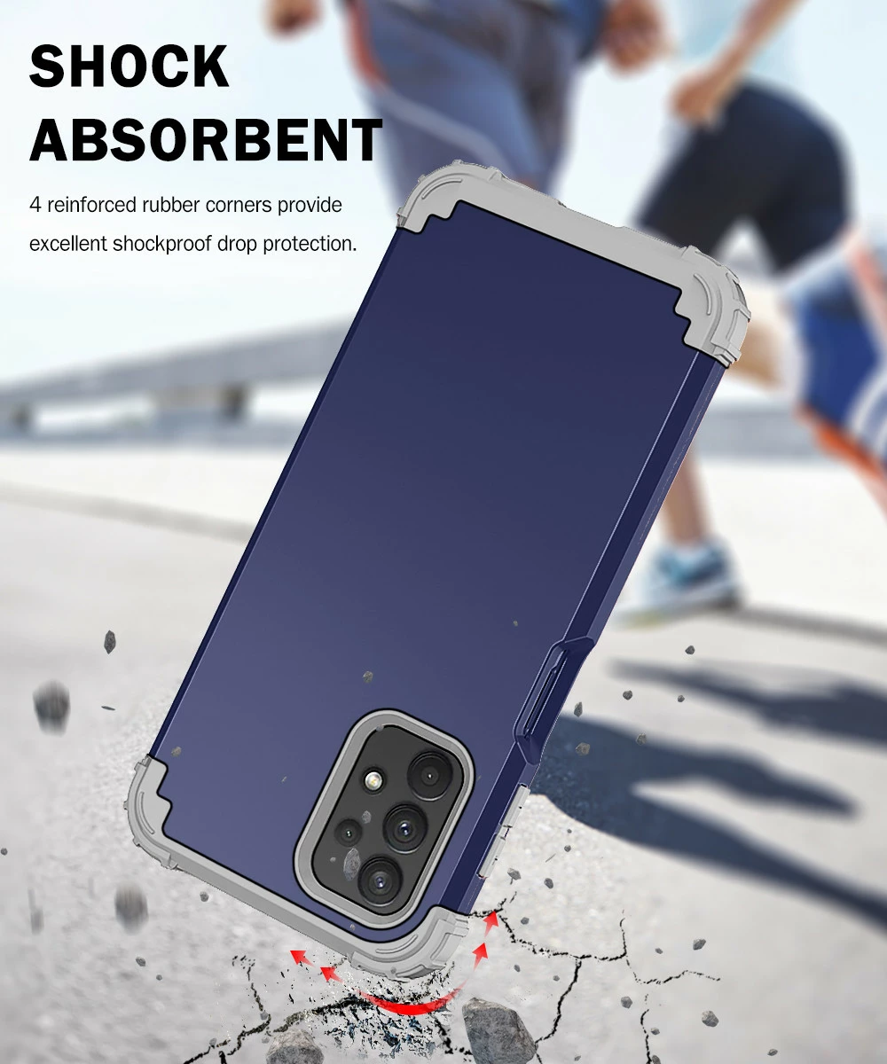 Impact Samsung Galaxy A13 5G Shockproof 3in1 Rugged Case Cover A136 9 Impact Samsung Galaxy A13 5G Shockproof 3in1 Rugged Case Cover A136 - Image 9
