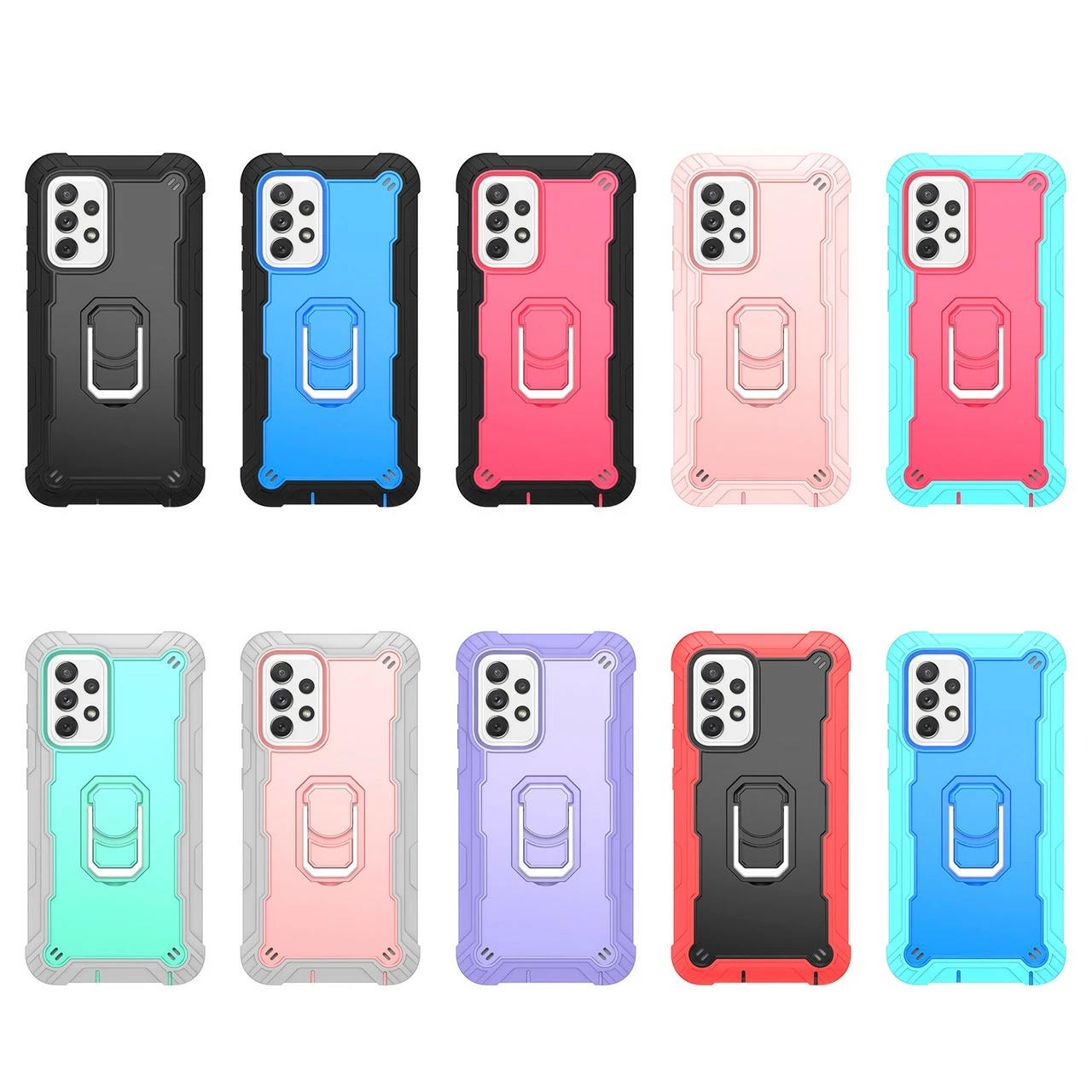 Stylish Shockproof Samsung Galaxy A52 4G 5G Case Cover Heavy Duty A525 3 Stylish Shockproof Samsung Galaxy A52 4G 5G Case Cover Heavy Duty A525 - Image 3