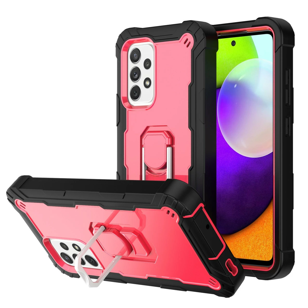 Stylish Shockproof Samsung Galaxy A52 4G 5G Case Cover Heavy Duty A525 9 Stylish Shockproof Samsung Galaxy A52 4G 5G Case Cover Heavy Duty A525 - Image 9