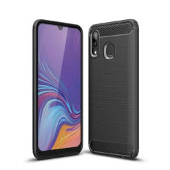 Slim Samsung Galaxy A30 2019 Carbon Fibre Soft Carbon Case Cover A305 -cell phone Shop black 38901.1557888271.1280.1280