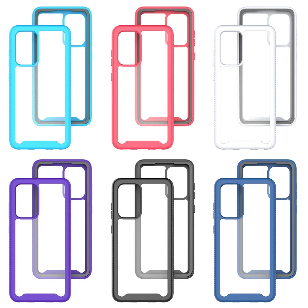 Shockproof Bumper Case Samsung Galaxy A73 5G Clear Back Cover A736 9 Shockproof Bumper Case Samsung Galaxy A73 5G Clear Back Cover A736 - Image 9