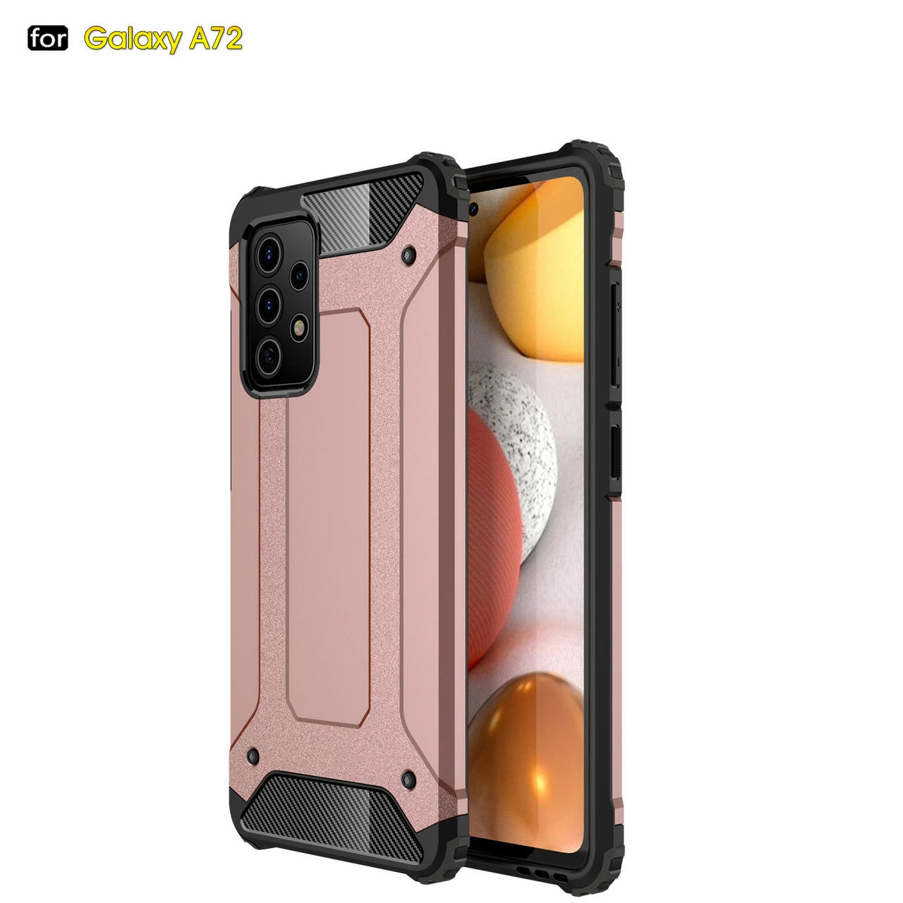 Shockproof Samsung Galaxy A72 4G 5G Heavy Duty Case Cover A725 A726 5 Shockproof Samsung Galaxy A72 4G 5G Heavy Duty Case Cover A725 A726 - Image 5