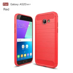 Slim Samsung Galaxy A5 2017 Carbon Fibre Soft Carbon Case Cover A520 -cell phone Shop red 05605.1529066224.1280.1280