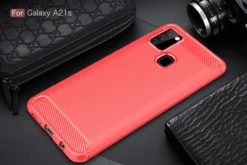Slim Samsung Galaxy A21s 2020 Carbon Fibre Soft Carbon Case Cover A217 -cell phone Shop z rd 88253.1594361159.1280.1280